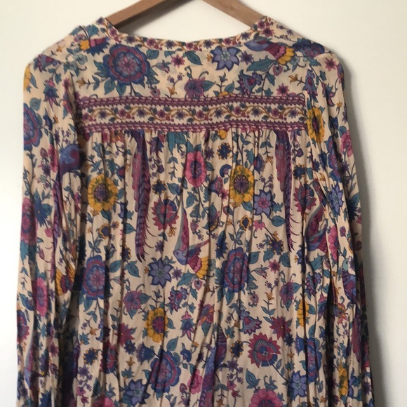 Spell & The Gypsy Collective Lovebird Blouse Size Small - Picture 7 of 8